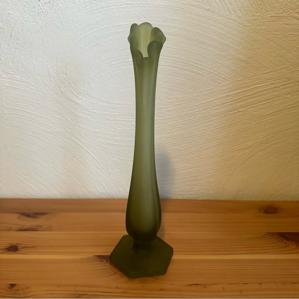 Westmorland Green Bud Vase